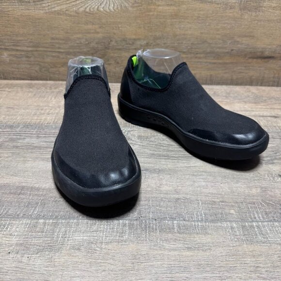 Black Slip-On Women's Shoes - Picture 6 of 7